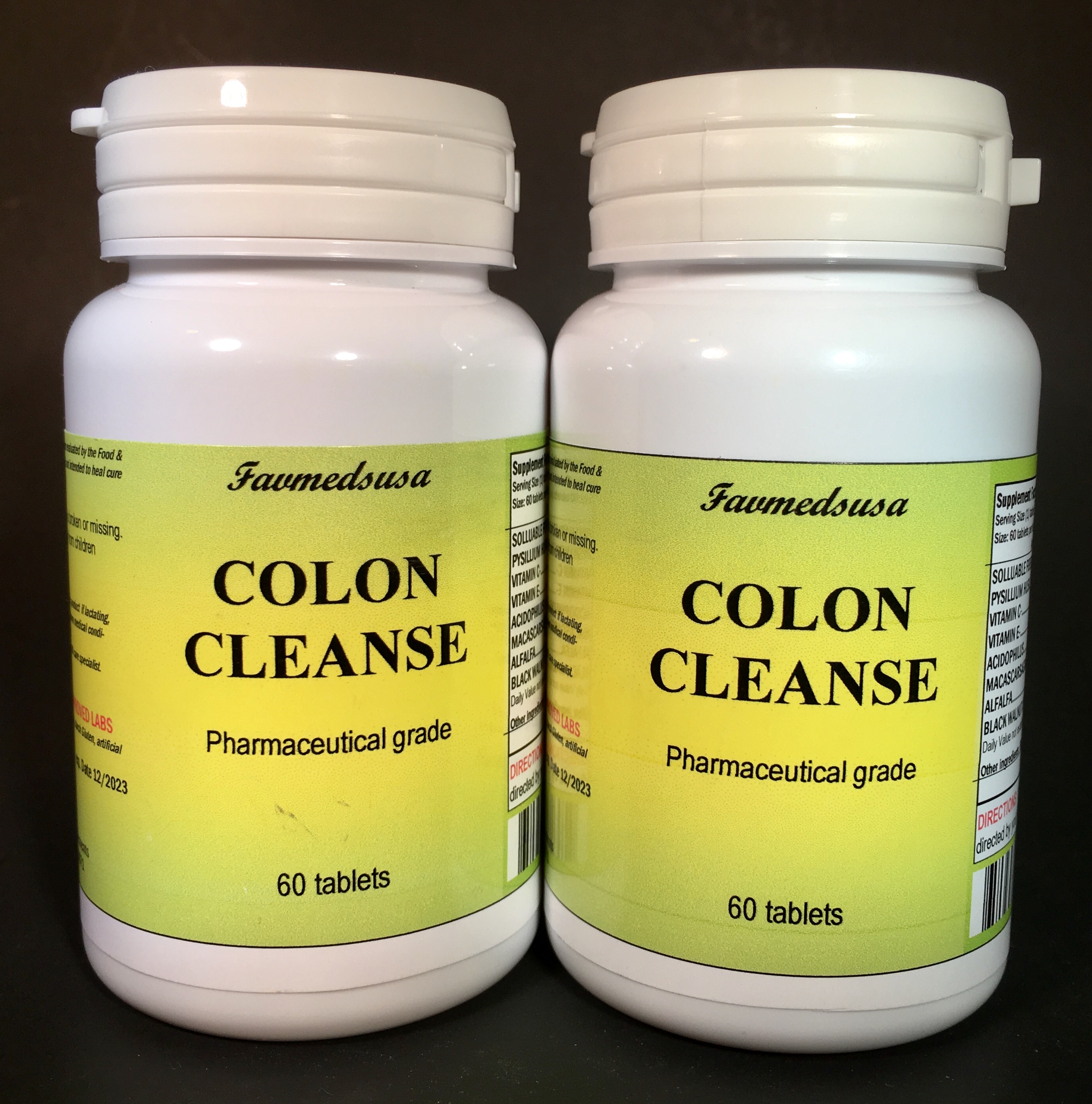 Colon Cleanse - 120 (2x60) tablets